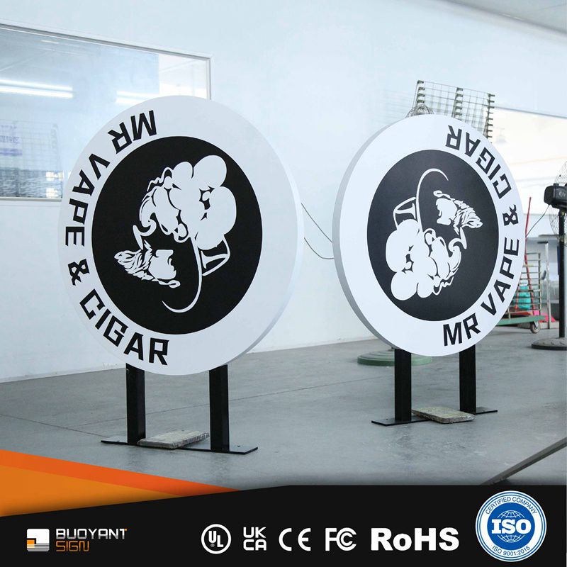 亚克力工作室标牌设计图，从灵感到成品的折腾全记录-第2张图片-中国标牌厂家